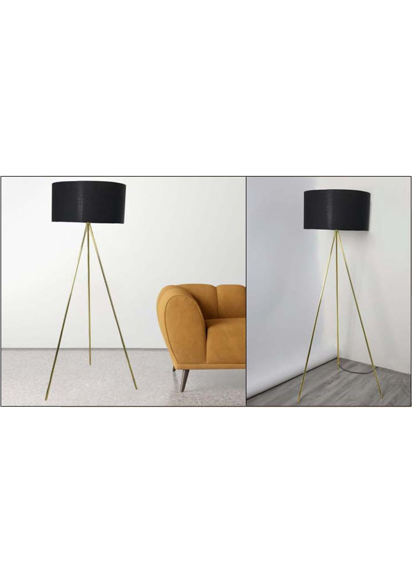 Beyond Lights - Tripod Floor Lamp- GL